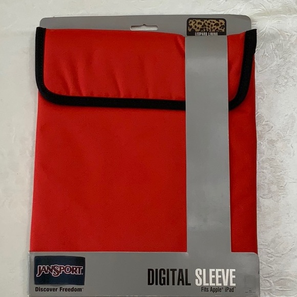 Jansport DIGITAL SLEEVE - Caramel Leopard - Picture 1 of 6
